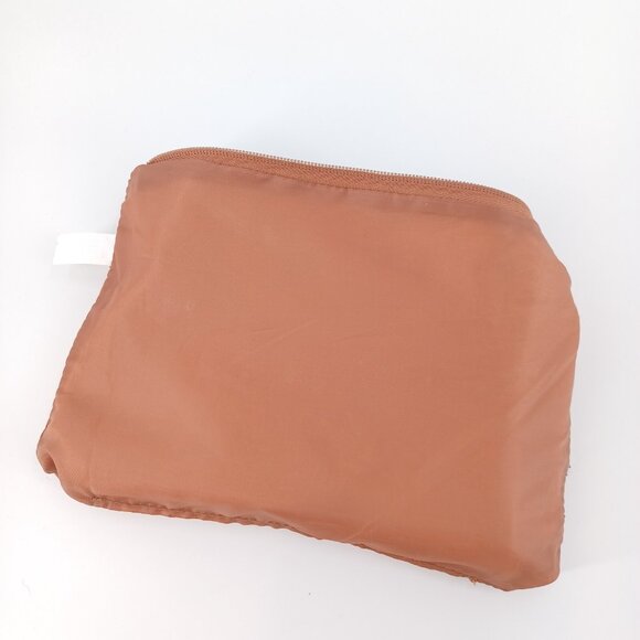 Womens Makeup Bag Cosmetic Toiletries Retro Multicolor Clutch Vegan 70s Zipper - Picture 8 of 11